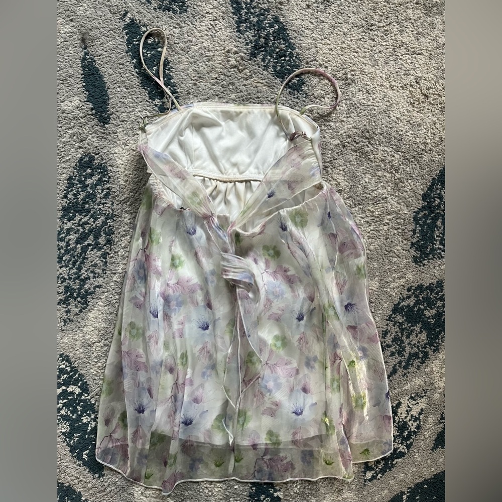 Lucy in the Sky Floral Babydoll Dress - Picture 5 of 7